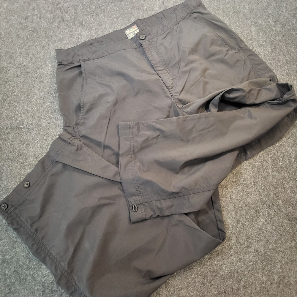 Royal Robbins Womens Hiking Pants Size 14 Short Length Outdoors Black